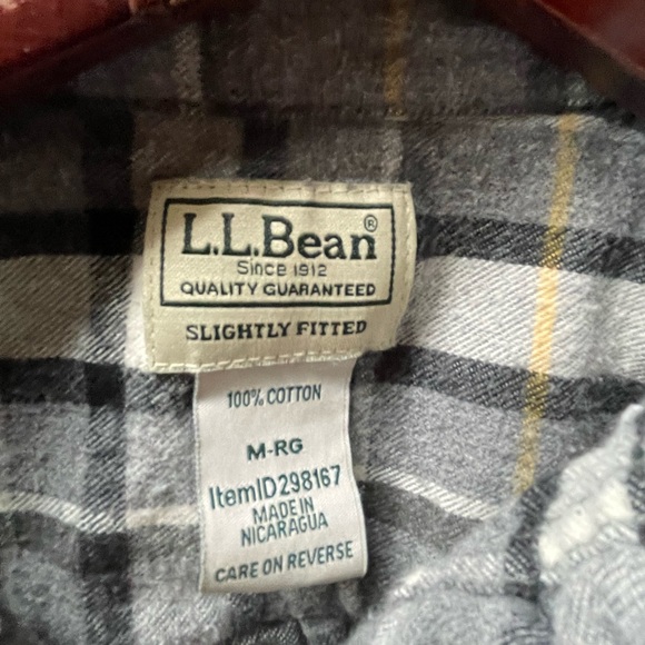 L.L. Bean Flannel Shirt - Picture 2 of 3